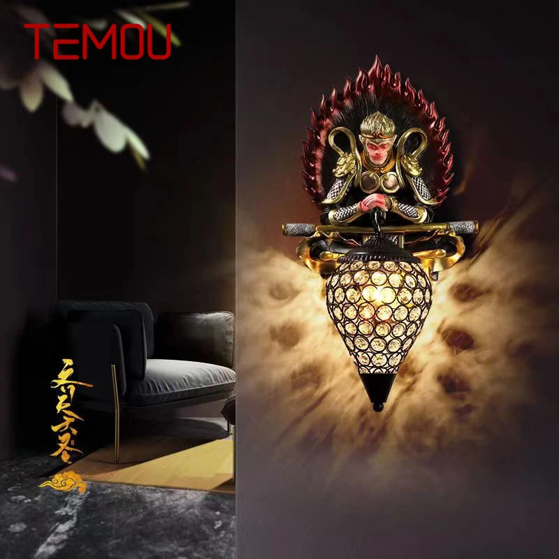 TEMOU Nordic ModernResinWall Lamp Personalized And Creative Living Room Bedroom Hallway Aisle Decoration Light
TEMOU Nordic ModernResinWall Lamp Personalized And Creative Living Room Bedroom Hallway Aisle Decoration Light