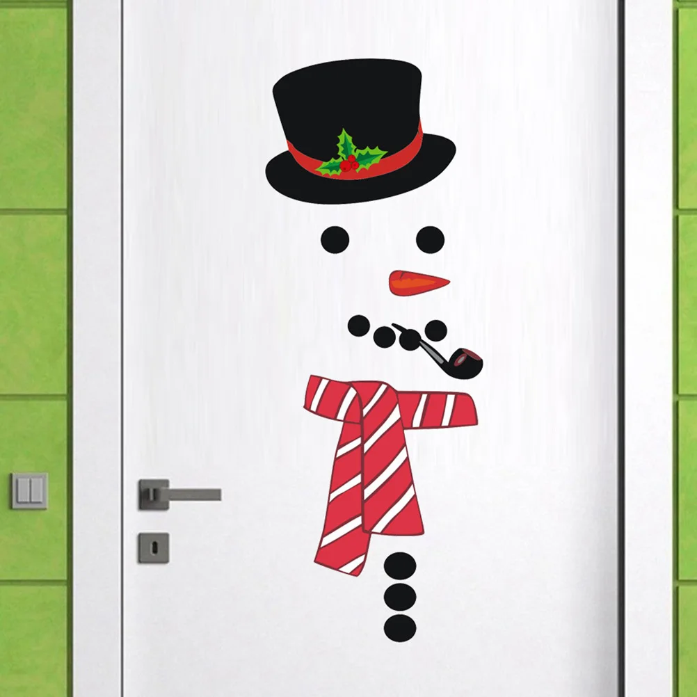 2Pcs Snowman Refrigerator Stickers Christmas Party Theme PVC Decal for Fridge Window Wall Bedroom Office Decoration
2Pcs Snowman Refrigerator Stickers Christmas Party Theme PVC Decal for Fridge Window Wall Bedroom Office Decoration