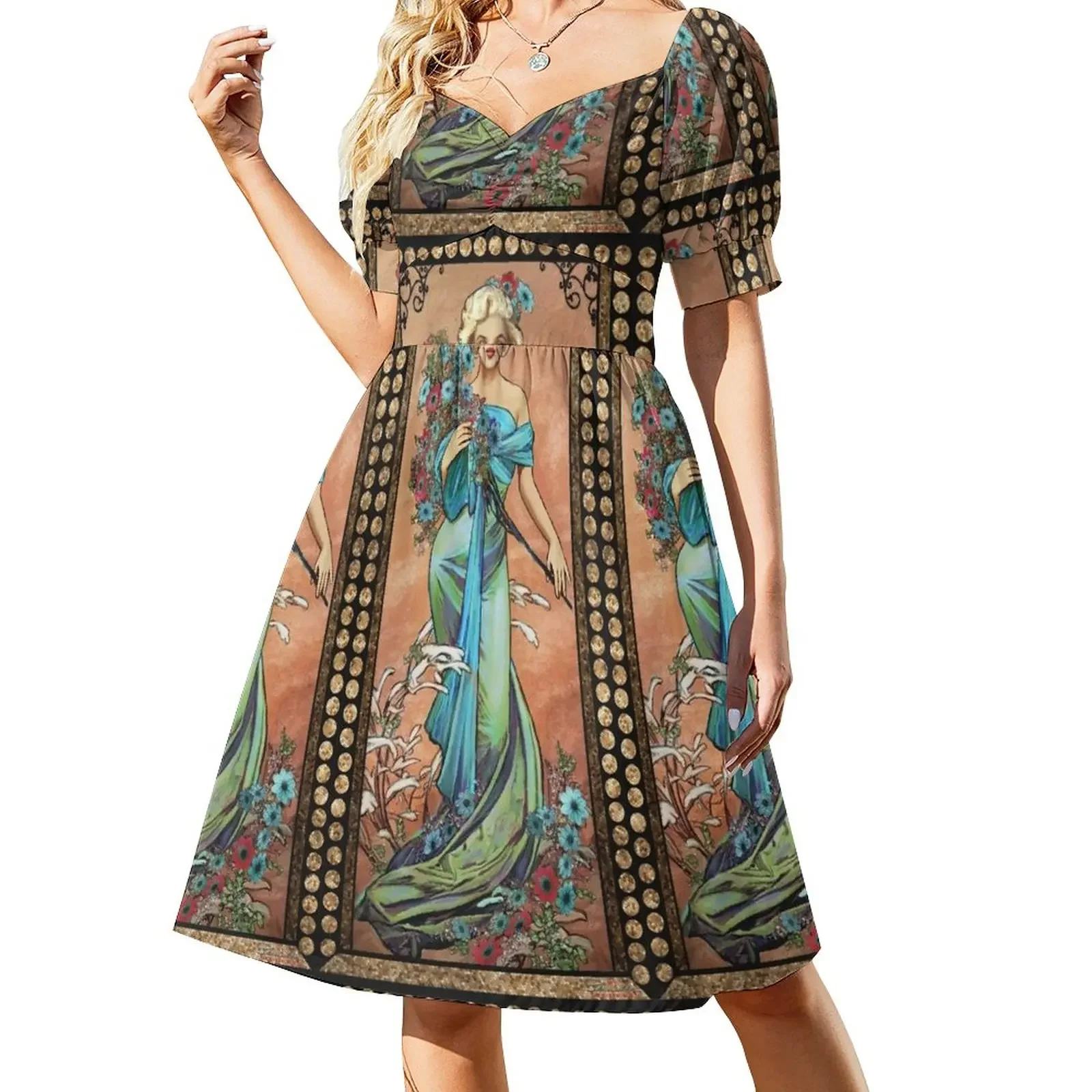 MM mucha like beige Short-Sleeved Dress dress summer summer dresses women 2025 Clothing sensual sexy dress for women
MM mucha like beige Short-Sleeved Dress dress summer summer dresses women 2025 Clothing sensual sexy dress for women