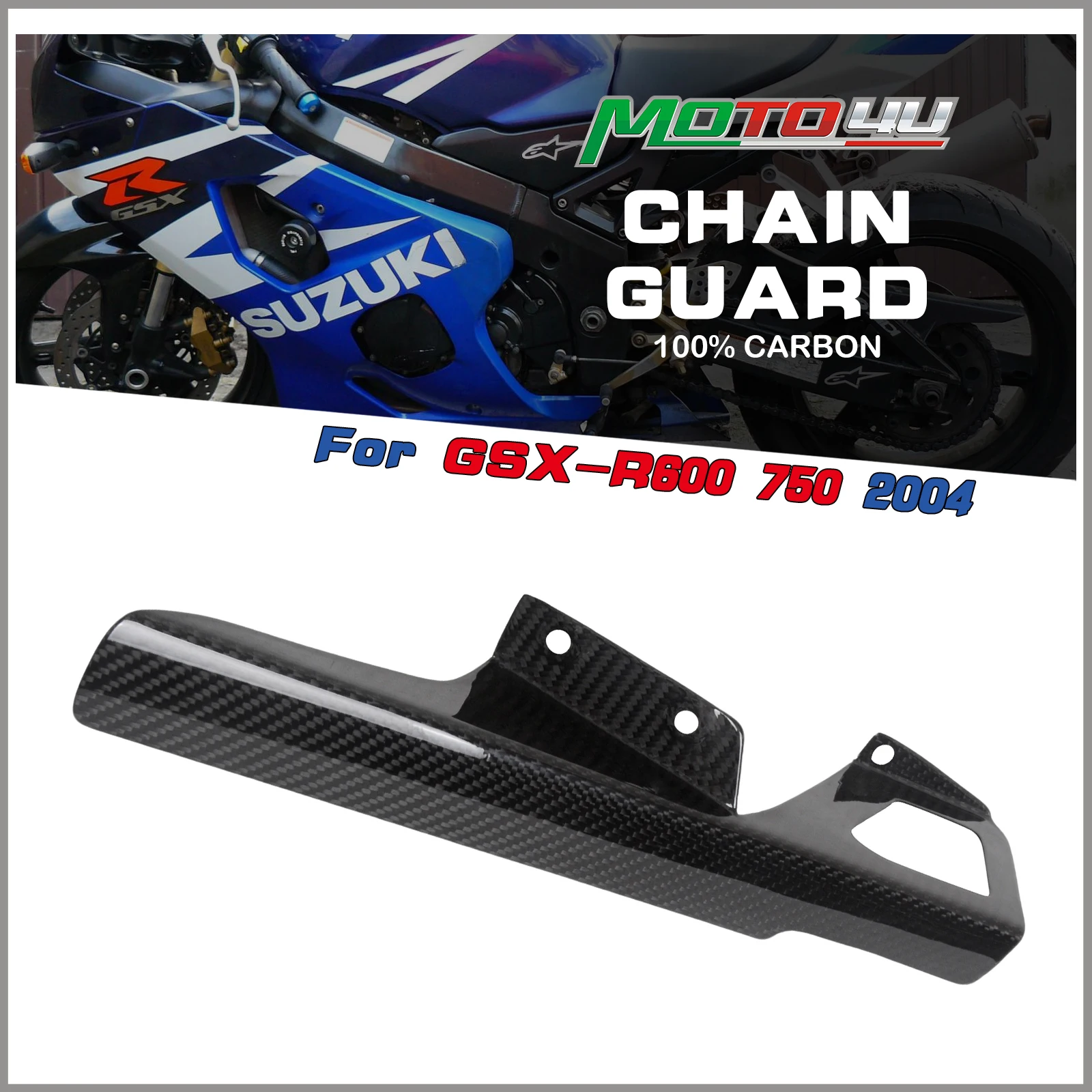 For Suzuki GSX-R 600 / 750 GSXR600 GSXR750 2004 2005 100% Carbon Fiber Chain Guard Motorcycle Chain Protection Cover
For Suzuki GSX-R 600 / 750 GSXR600 GSXR750 2004 2005 100% Carbon Fiber Chain Guard Motorcycle Chain Protection Cover