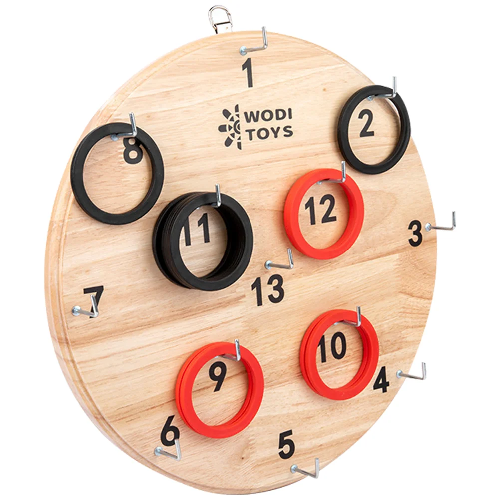 Ring Game Set Toss Board for Adults Hooks Croquet Wood Tossing Wooden Outdoor Child
Ring Game Set Toss Board for Adults Hooks Croquet Wood Tossing Wooden Outdoor Child