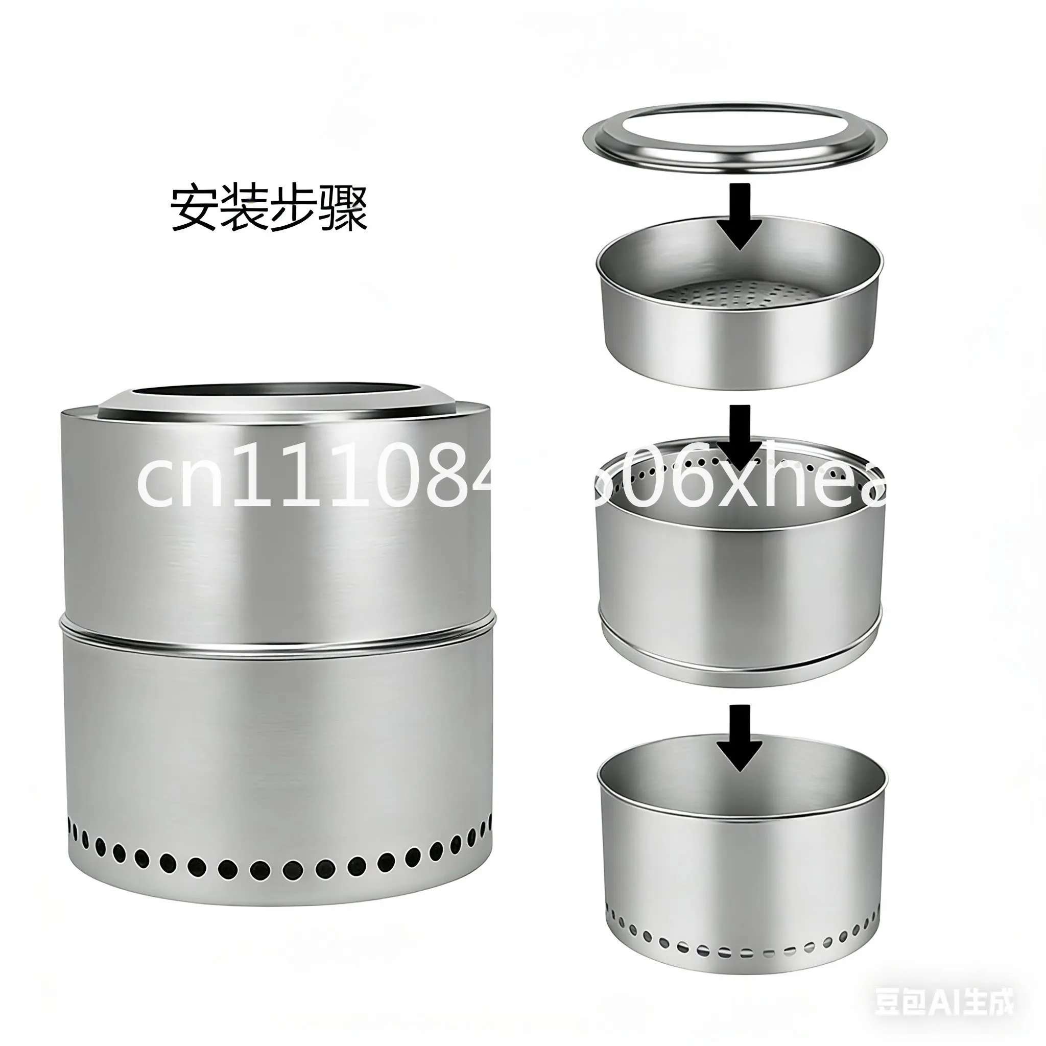 Firewood Stove Outdoor Portable Camping Folding Firewood Gasifier Party Picnic Tour Field Stove
Firewood Stove Outdoor Portable Camping Folding Firewood Gasifier Party Picnic Tour Field Stove