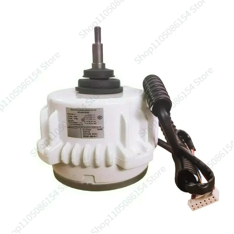 Central air conditioning external motor ZKSP-200-8-1 five-wire DC brushless fan motor 200W
Central air conditioning external motor ZKSP-200-8-1 five-wire DC brushless fan motor 200W