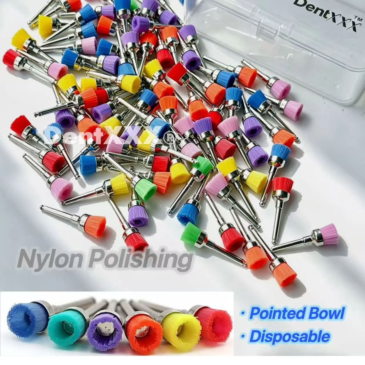 BUY 5 GET 2 FREE Bowl Nylon Polishing Heads, Fits Perfectly, Disposable Hygienic, Polishing and Cleaning
BUY 5 GET 2 FREE Bowl Nylon Polishing Heads, Fits Perfectly, Disposable Hygienic, Polishing and Cleaning