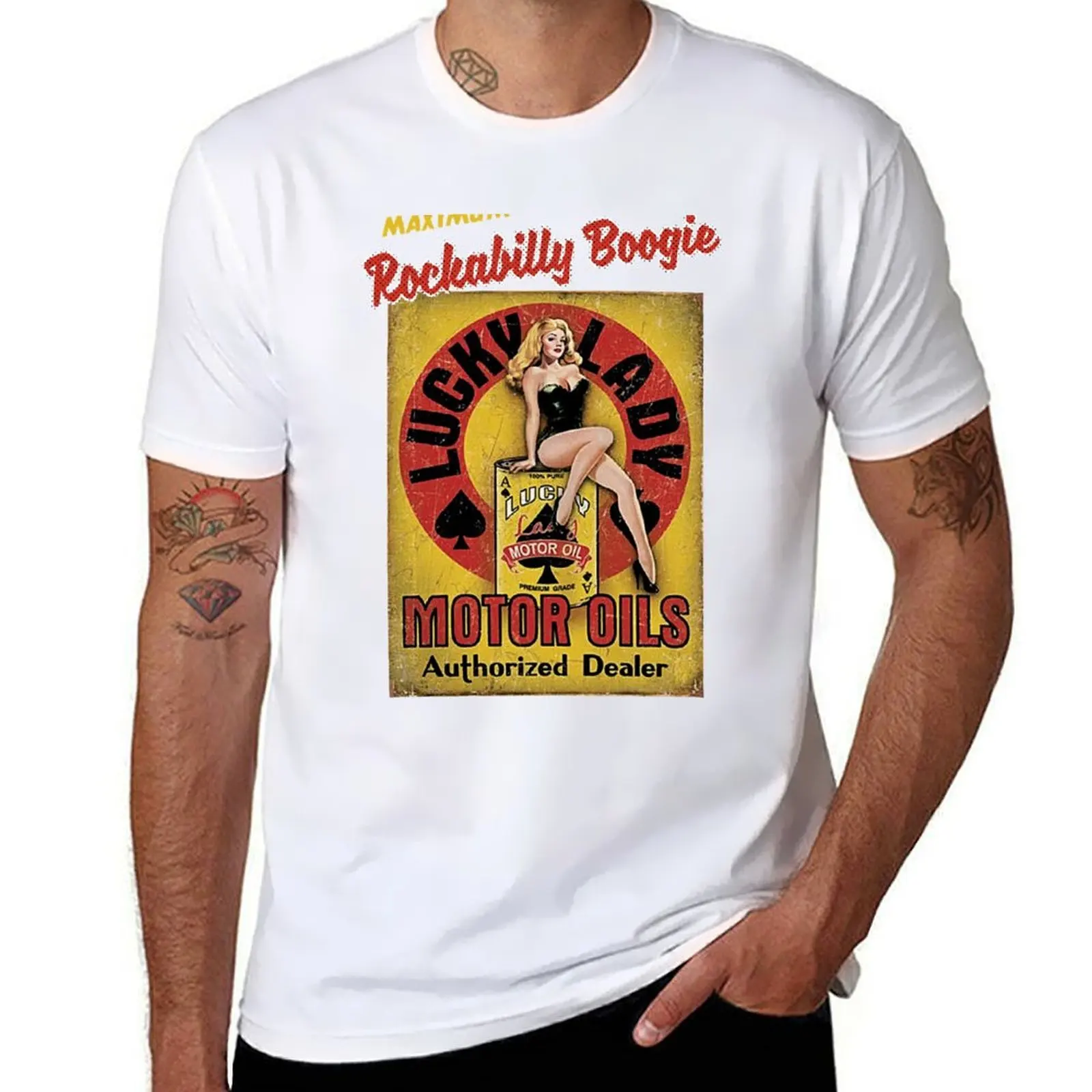 ROCKABILLY T-Shirt Trend Art Print T-Shirt
ROCKABILLY T-Shirt Trend Art Print T-Shirt