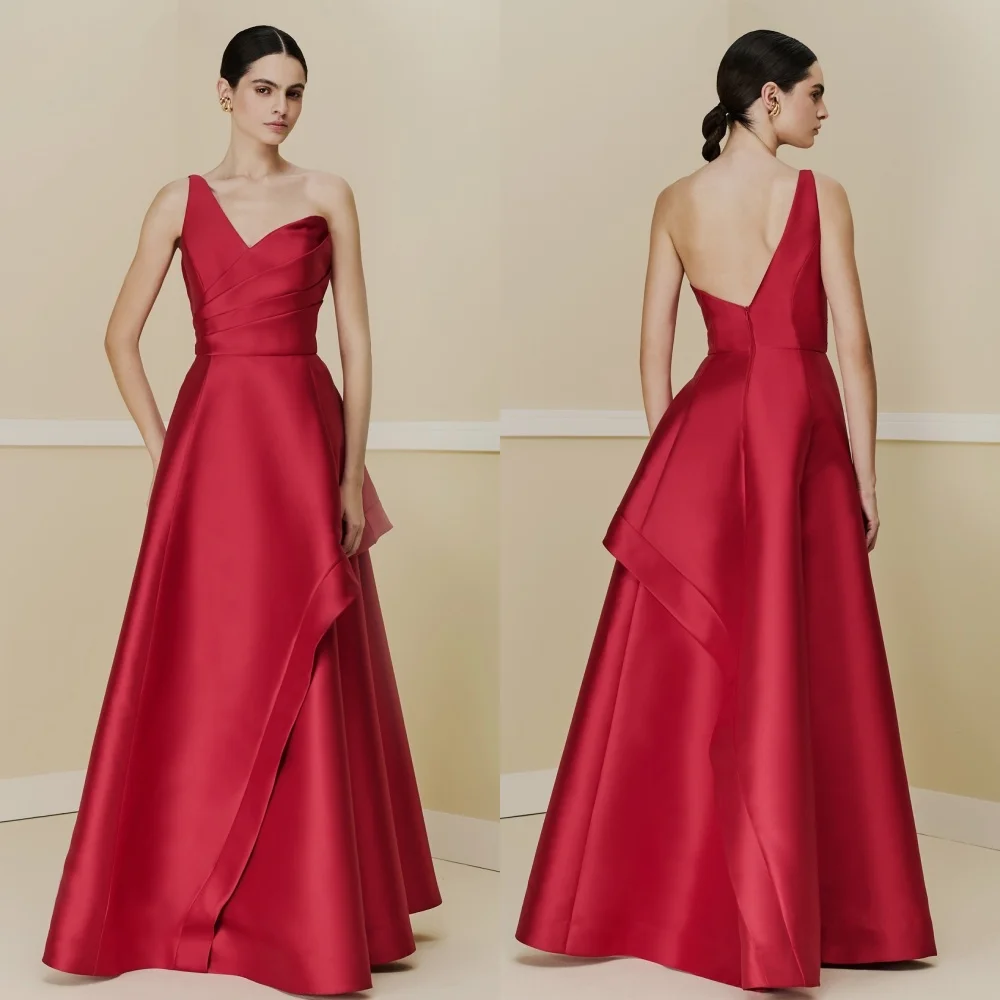 Customized Sizes Available Simple Pleat Ruched A-line One-shoulder Long Dresses Bespoke Occasion Dresses Modern Style Fashion
Customized Sizes Available Simple Pleat Ruched A-line One-shoulder Long Dresses Bespoke Occasion Dresses Modern Style Fashion