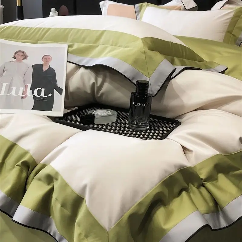 Роскошный мягкий набор из египетского хлопка в гостиничном стиле, пододеяльник размера Queen/King, простыня, наволочки, 1000TC
Роскошный мягкий набор из египетского хлопка в гостиничном стиле, пододеяльник размера Queen/King, простыня, наволочки, 1000TC