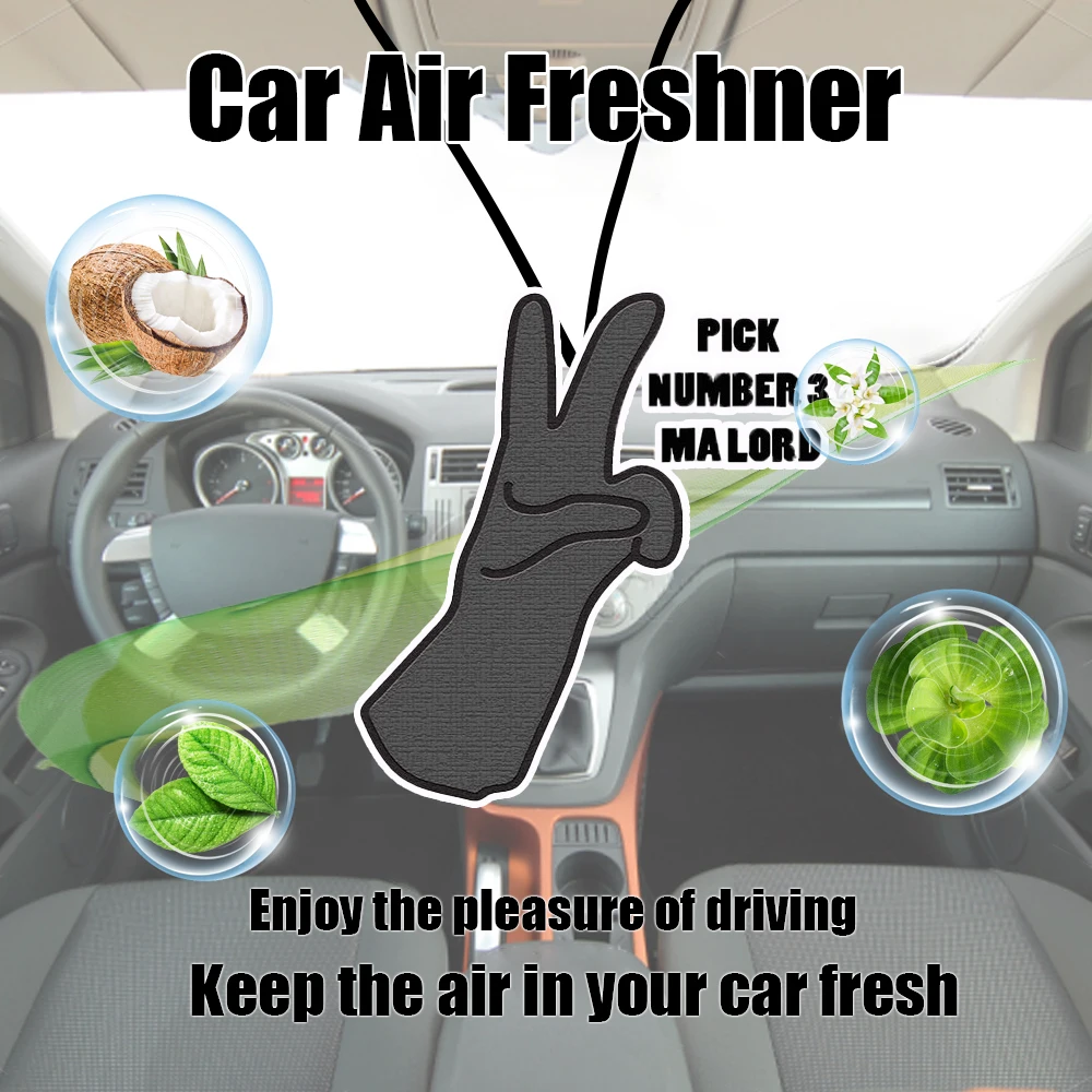 Gesture - Shaped Car Air Freshener, Freshen Your Ride
Gesture - Shaped Car Air Freshener, Freshen Your Ride