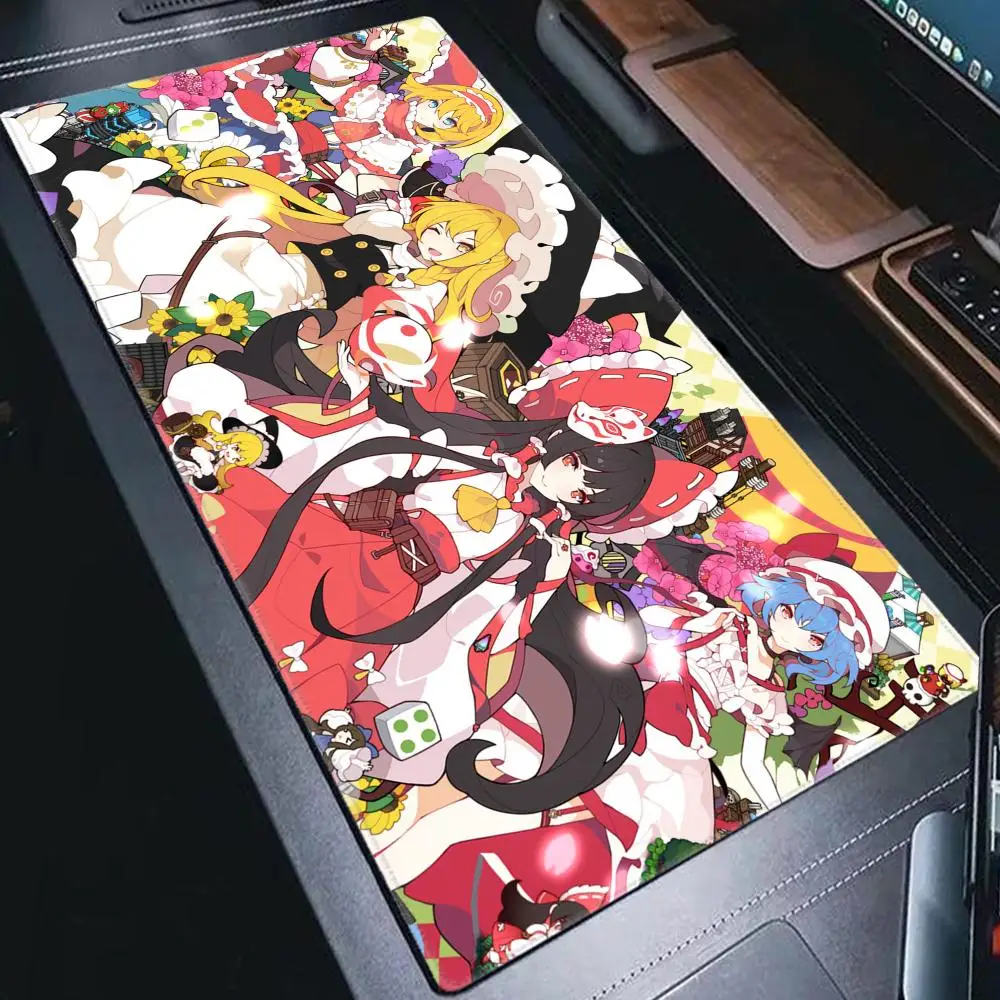 Коврик для мыши с Аниме Touhou Project, большой игровой коврик для мыши, утолщенный Настольный Коврик для компьютерной клавиатуры
Коврик для мыши с Аниме Touhou Project, большой игровой коврик для мыши, утолщенный Настольный Коврик для компьютерной клавиатуры
