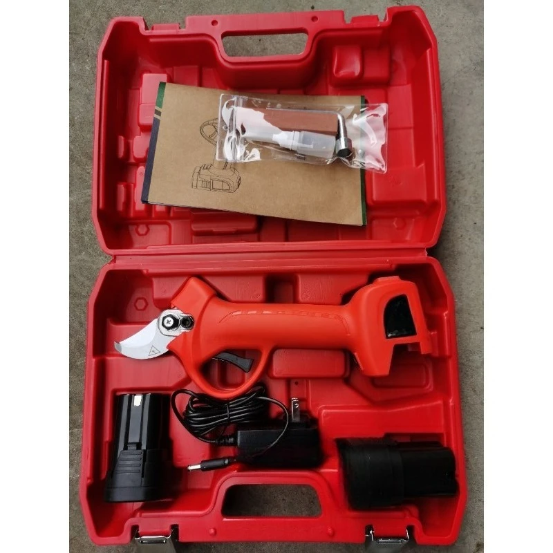 Electric Pruning Scissors Fruit Tree Scissors Rechargeable Multifunctional Pruning Electric Scissors
Electric Pruning Scissors Fruit Tree Scissors Rechargeable Multifunctional Pruning Electric Scissors