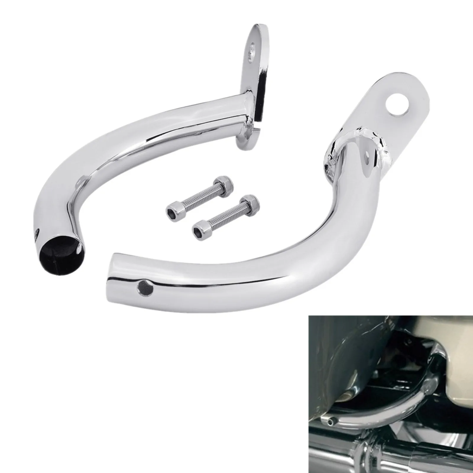 Хромированные опорные кронштейны седельной сумки для Harley Touring FLHT 1997-2008 гг.
Хромированные опорные кронштейны седельной сумки для Harley Touring FLHT 1997-2008 гг.