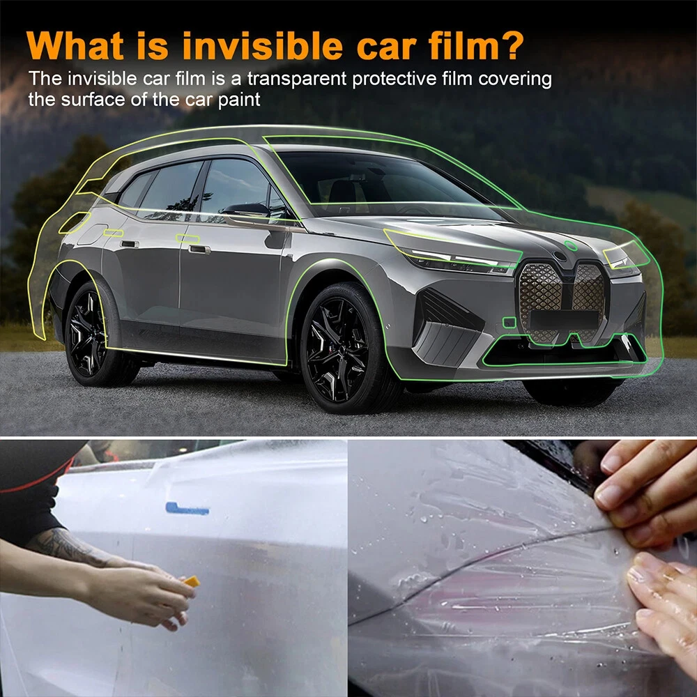 8.5Mil TPU Bumper Hood Paint Protection Film For BMW iX i20 2022-2024 Pre-cut PPF Kit Clear Bra Car Body Anti-Scratch Resistant
8.5Mil TPU Bumper Hood Paint Protection Film For BMW iX i20 2022-2024 Pre-cut PPF Kit Clear Bra Car Body Anti-Scratch Resistant