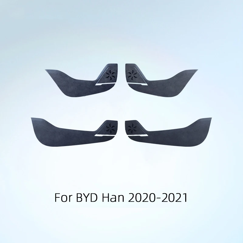 Комплект из 4 накладок из суперзамши на двери автомобиля BYD Han DMI EV 2021-2025 годов, защита от царапин и грязи
Комплект из 4 накладок из суперзамши на двери автомобиля BYD Han DMI EV 2021-2025 годов, защита от царапин и грязи
