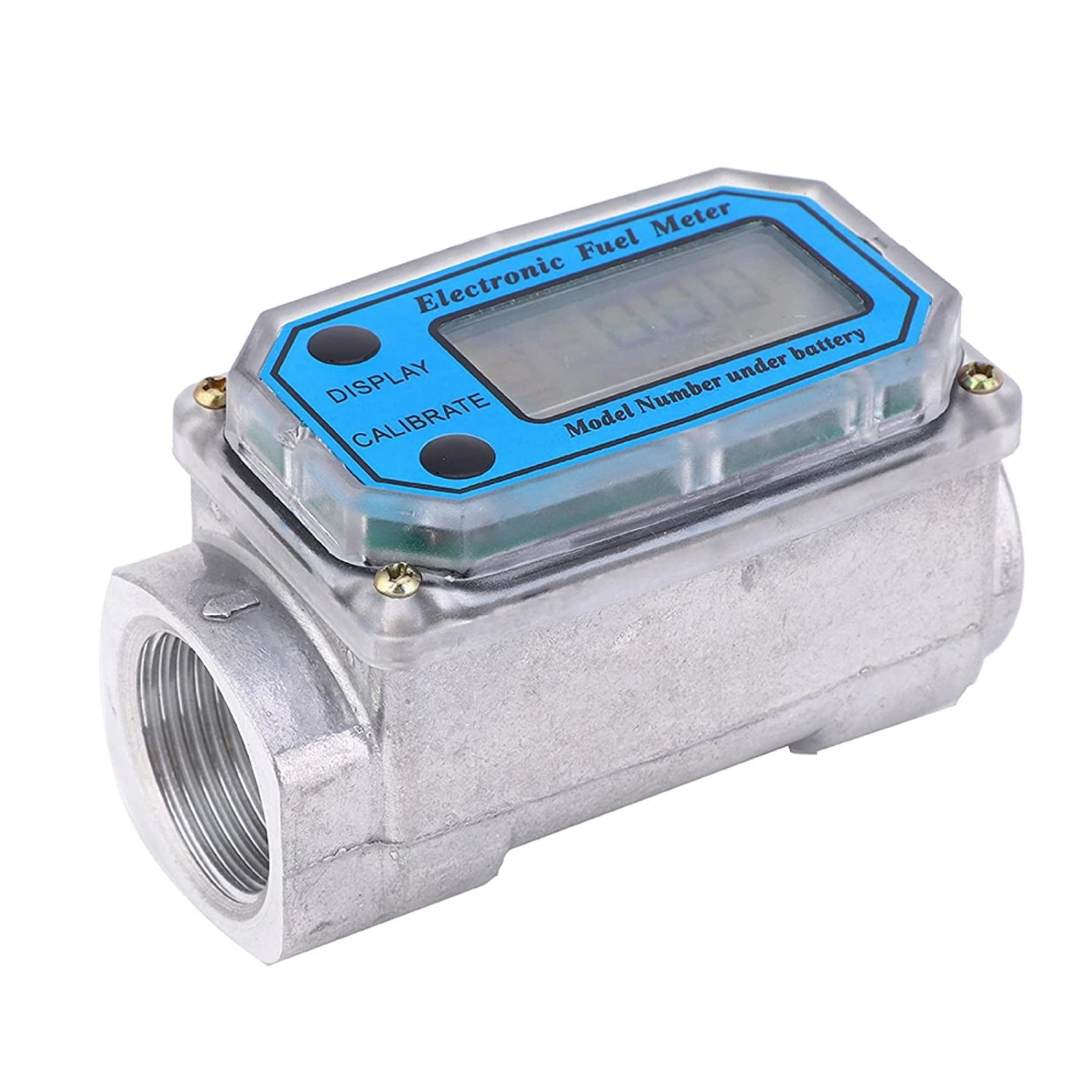 1" Aluminum Alloy 1% Accuracy Electronic Digital Turbine Oil Fuel Flow Meter
1" Aluminum Alloy 1% Accuracy Electronic Digital Turbine Oil Fuel Flow Meter