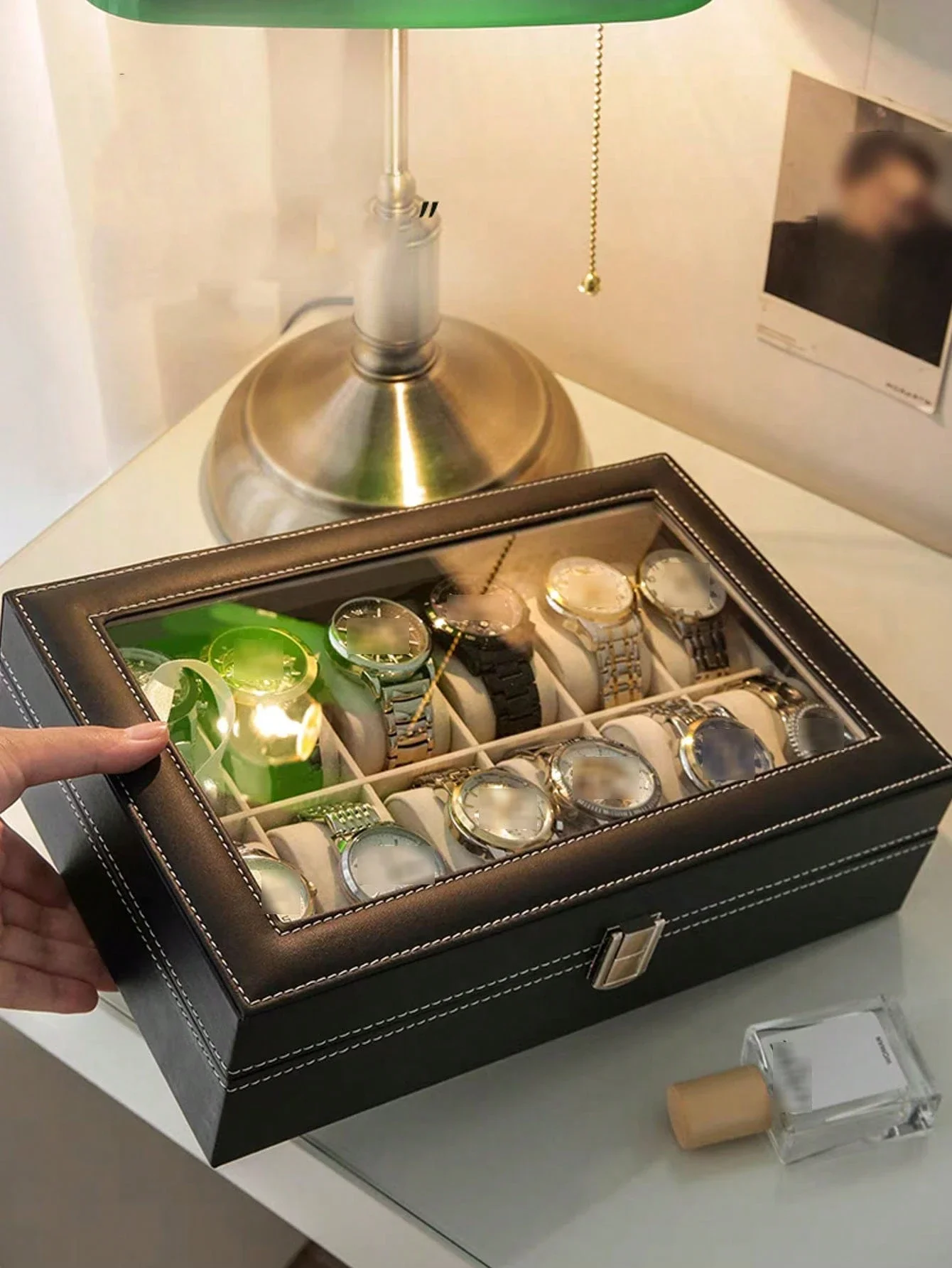 1 шт. кожаная коробка для часов, витрина для часов, органайзер для ювелирных изделий
1 шт. кожаная коробка для часов, витрина для часов, органайзер для ювелирных изделий