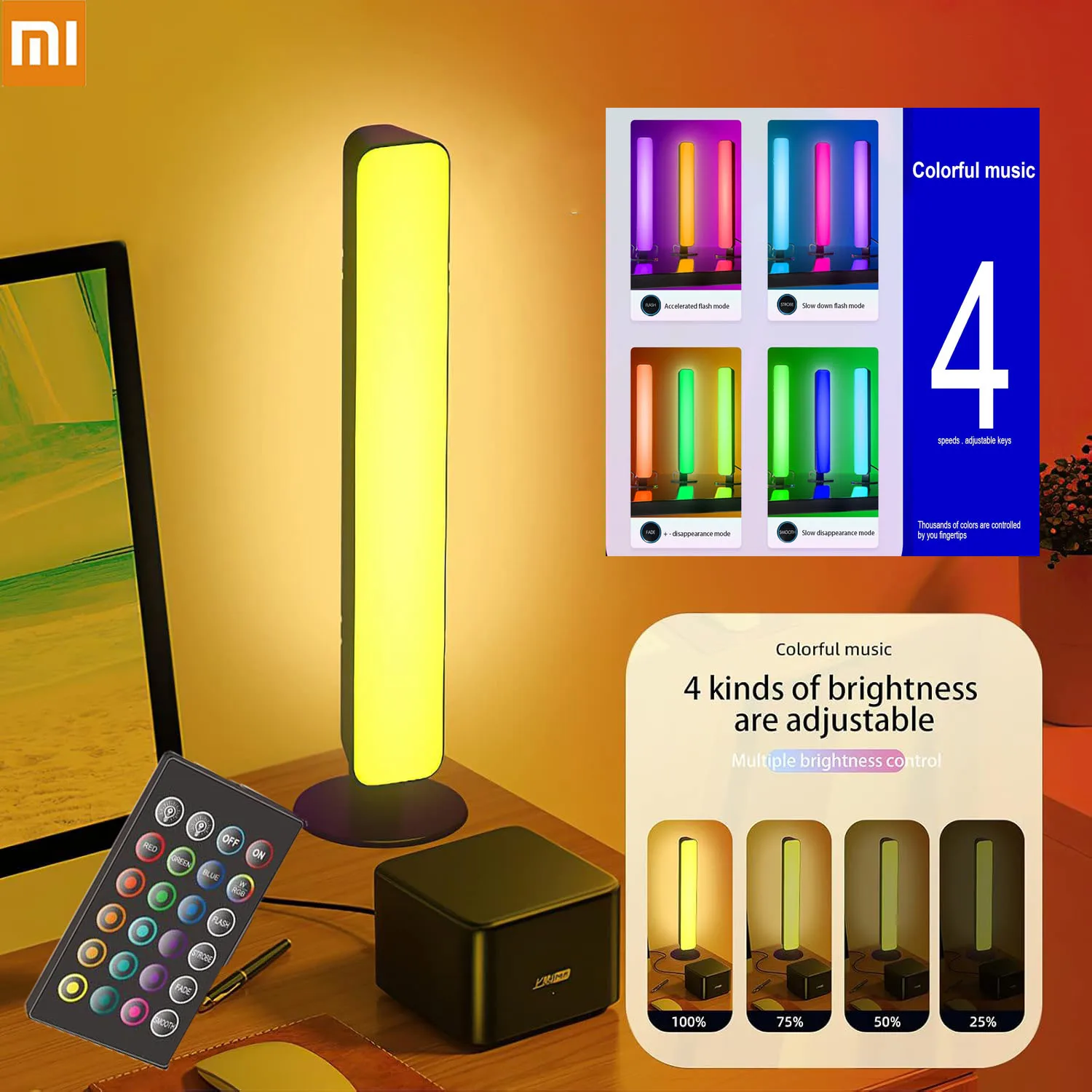 Xiaomi RGB Пикап Ночник Игровая Музыка Ритм Огни USB Светодиодная Настольная Лампа Пульт Дистанционного Управления Игры Настольное Украшение Детский Подарок
Xiaomi RGB Пикап Ночник Игровая Музыка Ритм Огни USB Светодиодная Настольная Лампа Пульт Дистанционного Управления Игры Настольное Украшение Детский Подарок