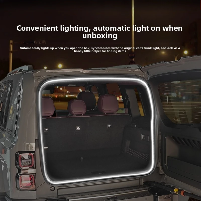 For Chery ICAUR ICAR V27 2026 Car Rear Trunk Lighting Strips Waterproof Tailgate Decorative Lamp Strips Modification Accessories
For Chery ICAUR ICAR V27 2026 Car Rear Trunk Lighting Strips Waterproof Tailgate Decorative Lamp Strips Modification Accessories