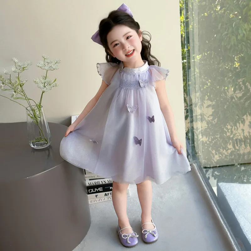 Girls Dress 2026 New Summer Dress Children's Fashionable Sweet Princess Dress Girls Summer Thin Skirt
Girls Dress 2026 New Summer Dress Children's Fashionable Sweet Princess Dress Girls Summer Thin Skirt