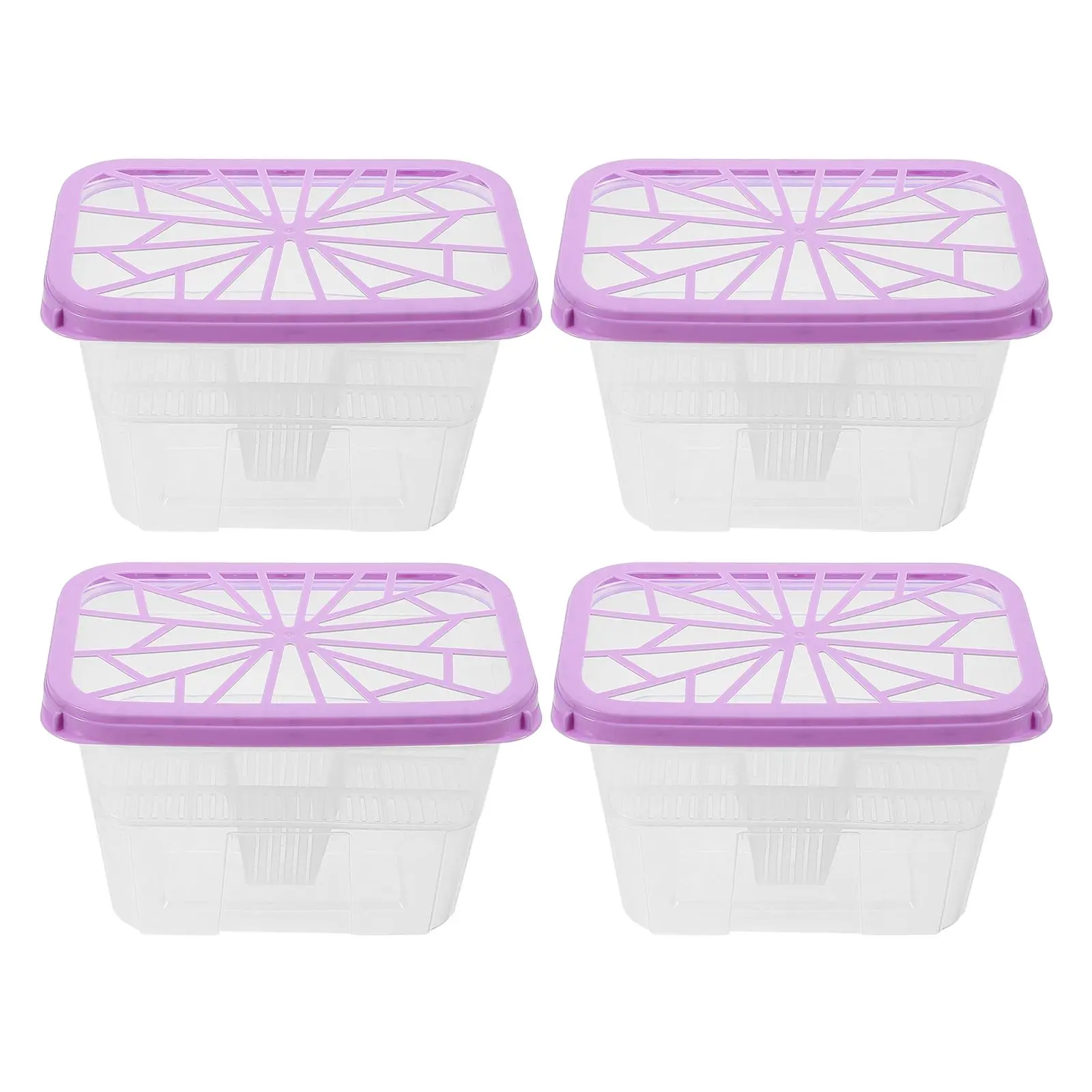 4Pcs Dehumidification Boxes Large Capacity Reusable Plastic Empty Moisture Absorber Holder For Wardrobes Shoe Cabinets Bookcases
4Pcs Dehumidification Boxes Large Capacity Reusable Plastic Empty Moisture Absorber Holder For Wardrobes Shoe Cabinets Bookcases
