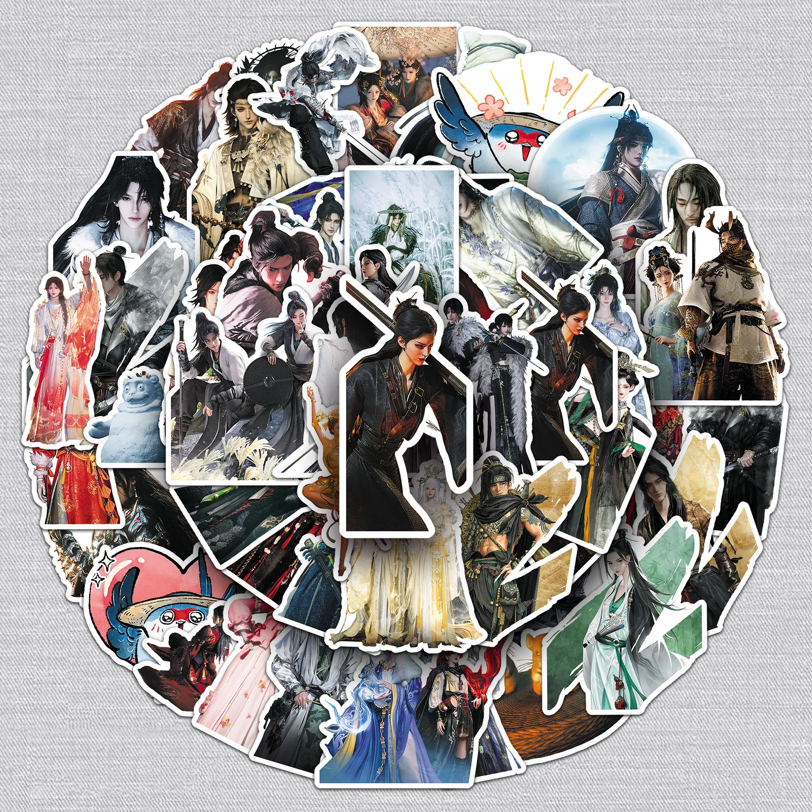 50PCS Where Winds Meet Sticker Martial Arts Game Animation Character Decorative Phone Case iPad Waterproof Sticker Kids Toy
50PCS Where Winds Meet Sticker Martial Arts Game Animation Character Decorative Phone Case iPad Waterproof Sticker Kids Toy