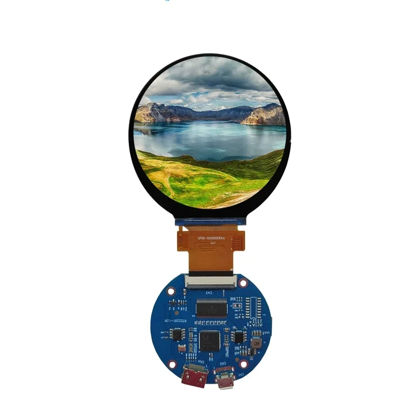 2.8-inch Circular IPS LCD Display Screen 480 * 480 HDMI Driver Board Chassis Monitoring Secondary Screen
2.8-inch Circular IPS LCD Display Screen 480 * 480 HDMI Driver Board Chassis Monitoring Secondary Screen