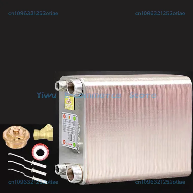 NEW 80 Plates Stainless Steel Heat Exchanger Brazed Plate Type Water Heater Chiller Cooler Counter Flow Chiller BB
NEW 80 Plates Stainless Steel Heat Exchanger Brazed Plate Type Water Heater Chiller Cooler Counter Flow Chiller BB