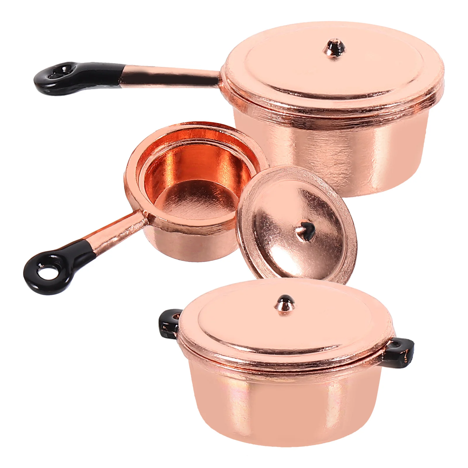 Dollhouse Kitchen Cookware Set Miniature Metal Pots Pans Dollhouse Decoration Accessories Kitchen Accessories Party Supplies
Dollhouse Kitchen Cookware Set Miniature Metal Pots Pans Dollhouse Decoration Accessories Kitchen Accessories Party Supplies