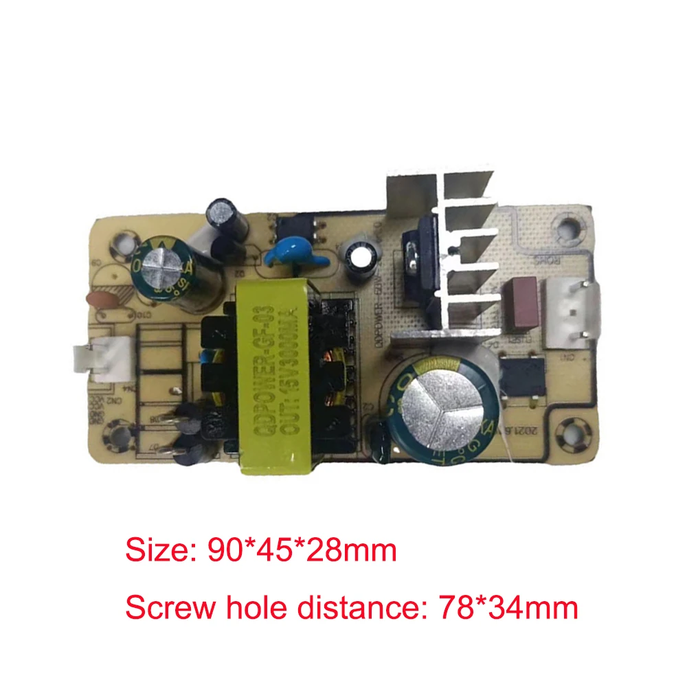 15V 3A Switching Power Supply Board AC-DC Convertor AC85-240V to 15V Buck Power Module with Overload/Overvoltage Protection
15V 3A Switching Power Supply Board AC-DC Convertor AC85-240V to 15V Buck Power Module with Overload/Overvoltage Protection