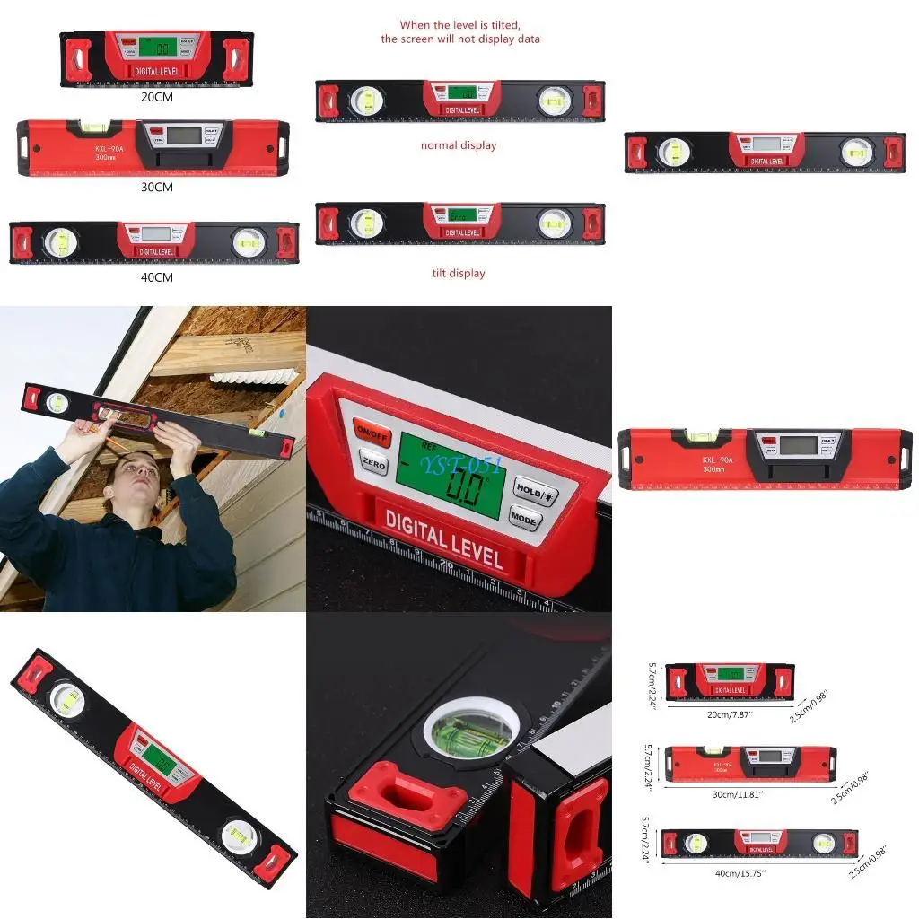 E15A Digital level Inclinometer Electronic Digital Protractor Finder for w/ 
E15A Digital level Inclinometer Electronic Digital Protractor Finder for w/