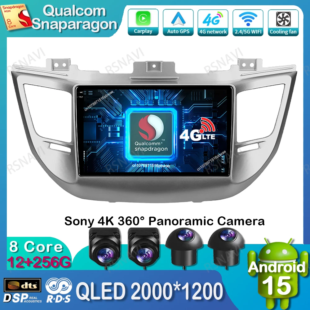 Android 15 Car Radio For Hyundai Tucson IX35 3 2015 2016 2017 2018 Navigation DVD 5G WIFI Viedo Player Qualcomm Multimedia GPS
Android 15 Car Radio For Hyundai Tucson IX35 3 2015 2016 2017 2018 Navigation DVD 5G WIFI Viedo Player Qualcomm Multimedia GPS