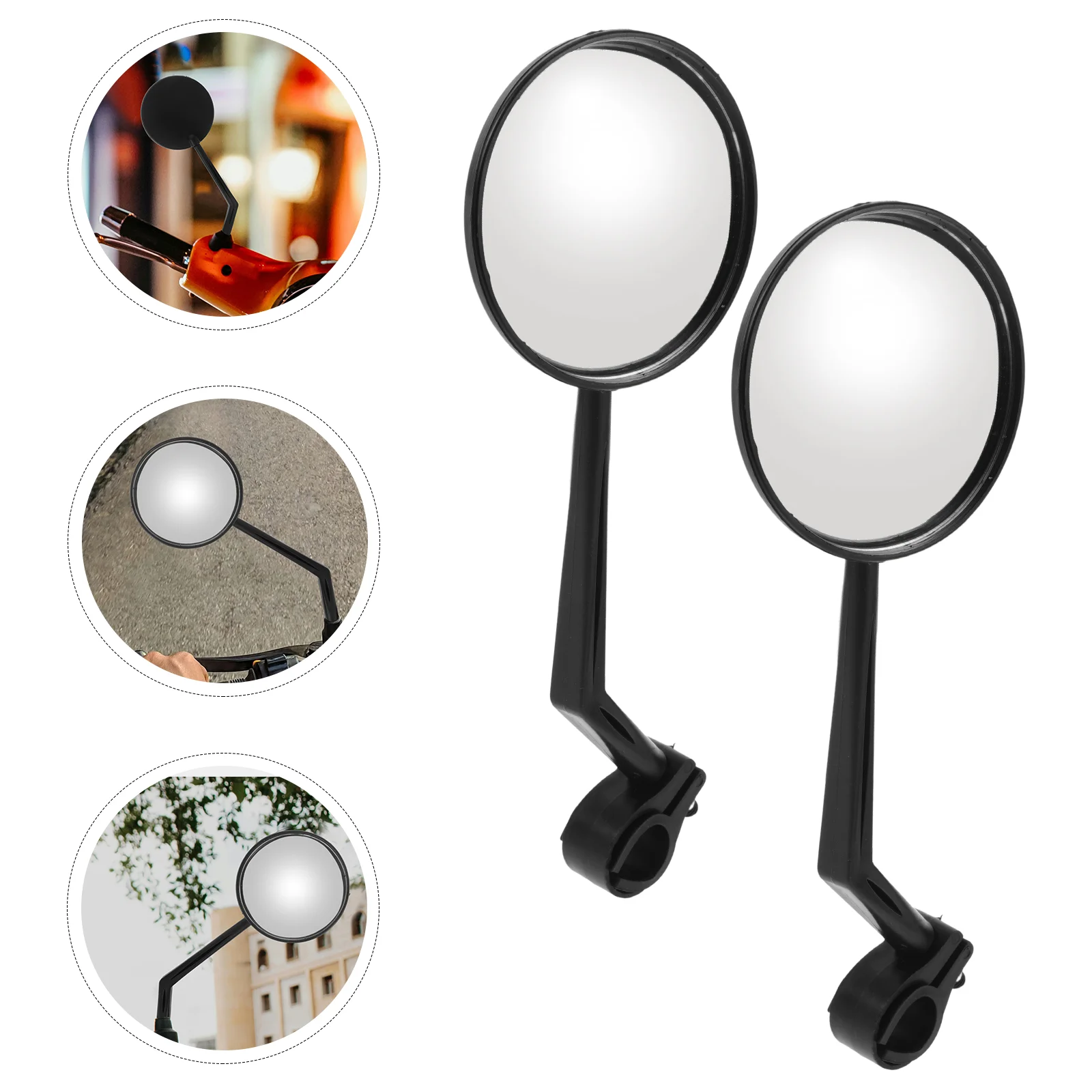 2 Pcs Scooter Rear View Mirror Bike Mirrors for Handlebars Long Accessories Adults Black Bicycle
2 Pcs Scooter Rear View Mirror Bike Mirrors for Handlebars Long Accessories Adults Black Bicycle