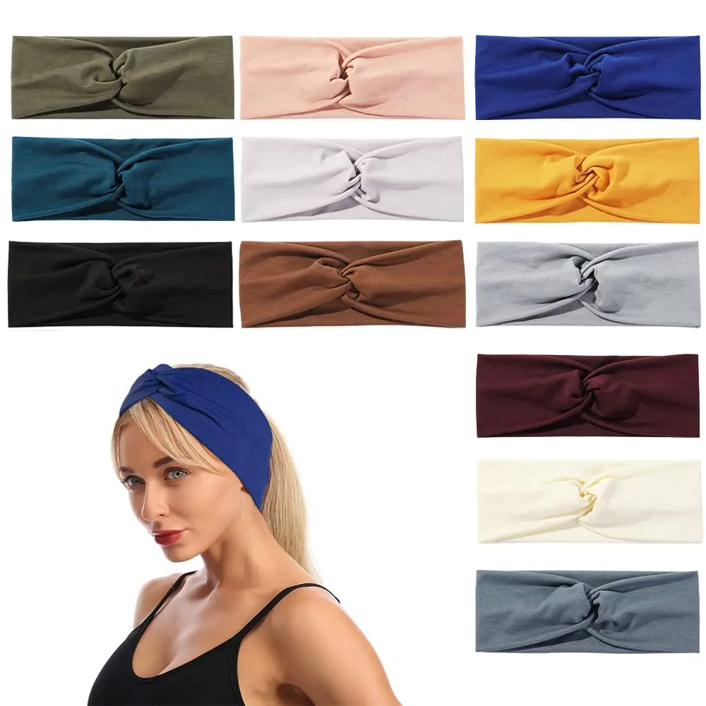 12 Pack Boho Headbands Soft Yoga Sport Elastic Hair Bands for Girls Women Makeup Head Band Head Wrap Fashion Hair Accessories
12 Pack Boho Headbands Soft Yoga Sport Elastic Hair Bands for Girls Women Makeup Head Band Head Wrap Fashion Hair Accessories