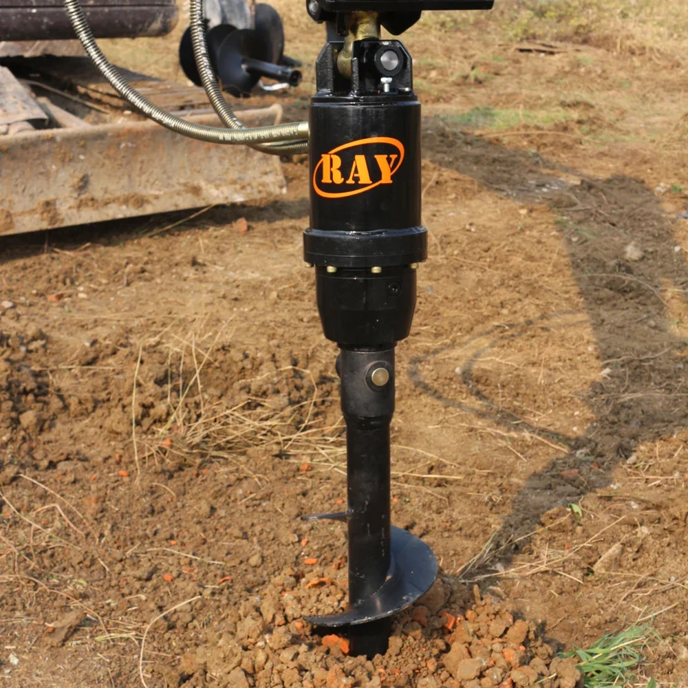 Post Hole Digger RAY Excavator Attachment Hydraulic Earth Auger ,Ground Hole Drill On Sale
Post Hole Digger RAY Excavator Attachment Hydraulic Earth Auger ,Ground Hole Drill On Sale