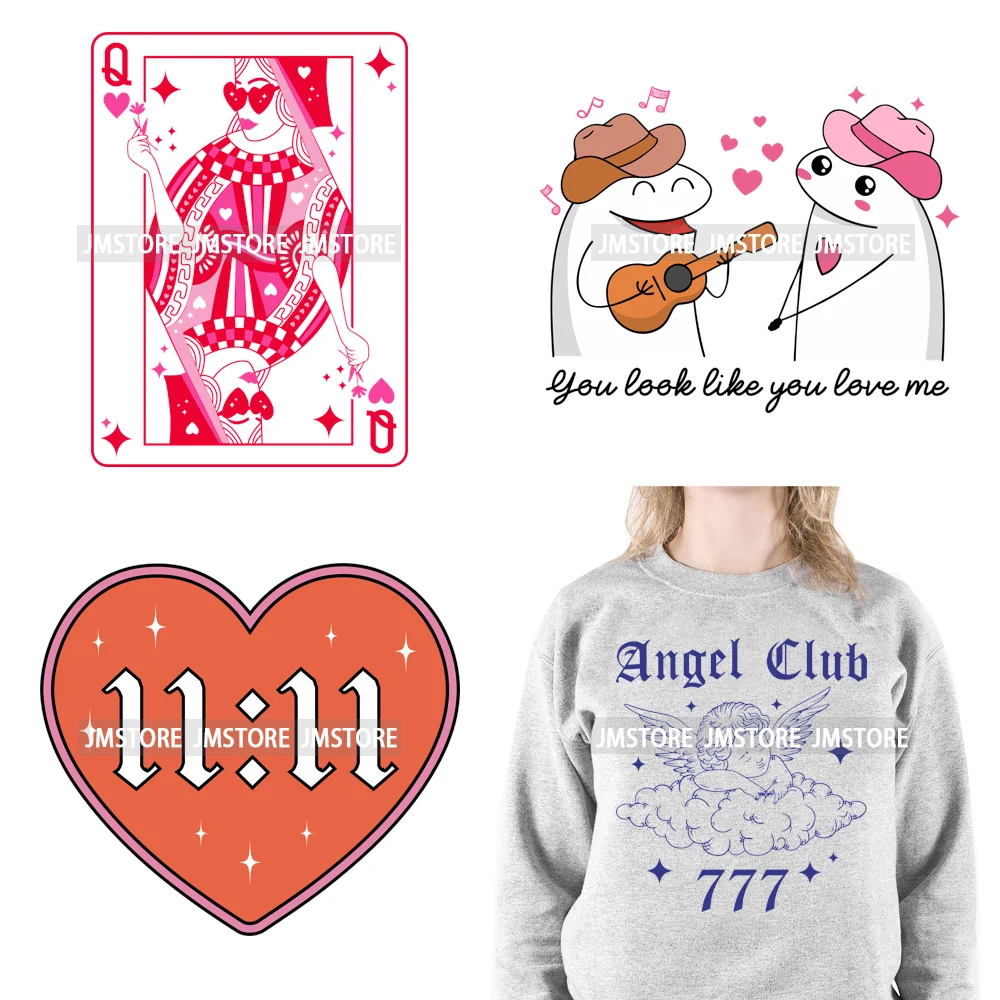 Funny Heart Love Numbers Sweet Valentine Cupid Baby Angel Club Iron On DTF Transfers Stickers Ready To Press For Sweatshirts
Funny Heart Love Numbers Sweet Valentine Cupid Baby Angel Club Iron On DTF Transfers Stickers Ready To Press For Sweatshirts