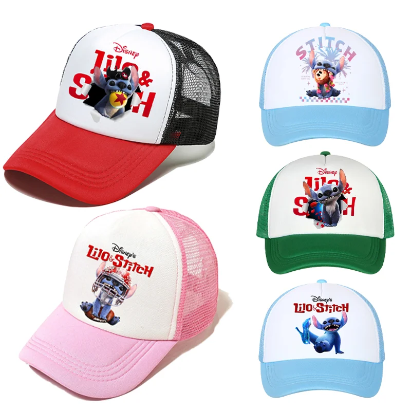 Stitch Breathable Mesh Sun Hat Disneys Baseball Cap Child Peaked Hats Cartoon Anime Casual Summer Unisex Fashion Cute Kid Gift
Stitch Breathable Mesh Sun Hat Disneys Baseball Cap Child Peaked Hats Cartoon Anime Casual Summer Unisex Fashion Cute Kid Gift