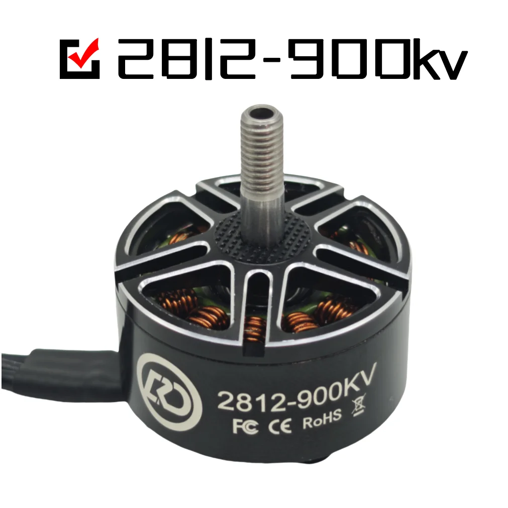 1/4 шт. бесщеточного двигателя 2812 900 кВ 3-6S, подходит для многороторной рамы дрона с дистанционным управлением 7,8 дюйма
1/4 шт. бесщеточного двигателя 2812 900 кВ 3-6S, подходит для многороторной рамы дрона с дистанционным управлением 7,8 дюйма