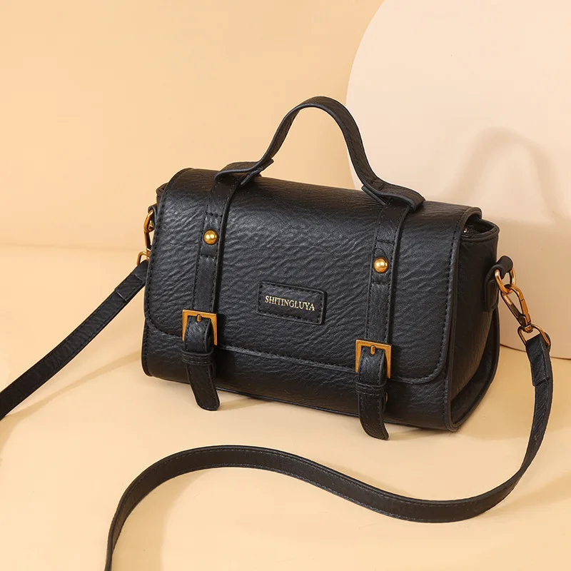 College Retro Postman Bag Cambridge Bag Vegetable Tanned Paste Leather Texture Briefcase Women Fashion PU Handbag Crossbody Bag
College Retro Postman Bag Cambridge Bag Vegetable Tanned Paste Leather Texture Briefcase Women Fashion PU Handbag Crossbody Bag