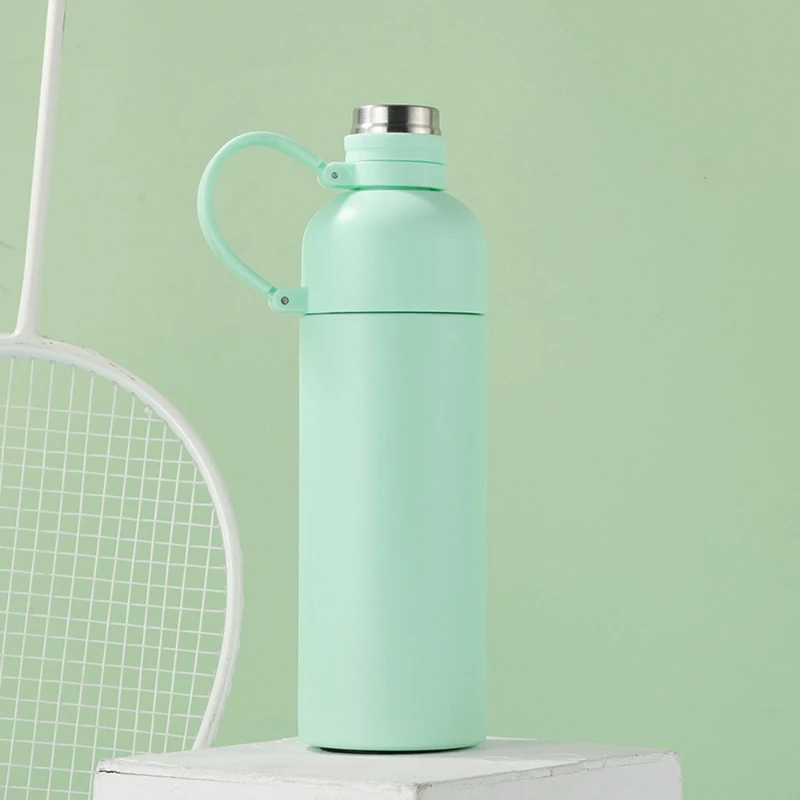 Stainless steel vacuum flask silicone rope outdoor portable sports cup for men and women simple vacuum flask with straw.
Stainless steel vacuum flask silicone rope outdoor portable sports cup for men and women simple vacuum flask with straw.
