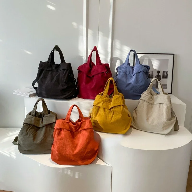 2024 New Ultra Light Women's Leisure Bag Large Capacity Washed Cloth Handbag Student Class Shoulder Messenger Bag Yoga Handbag
2024 New Ultra Light Women's Leisure Bag Large Capacity Washed Cloth Handbag Student Class Shoulder Messenger Bag Yoga Handbag