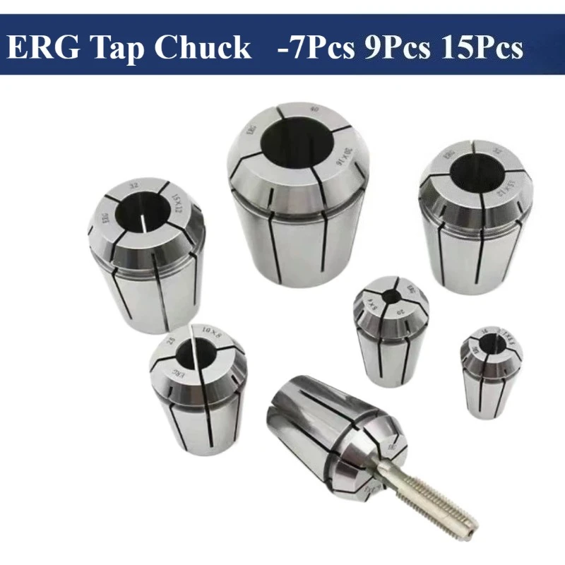 7pcs 15pcs Set ERG Tap Chuck ERG16 ERG20 ERG25 ERG32 Square Tap ER Chuck Set ISO JIS DIN
7pcs 15pcs Set ERG Tap Chuck ERG16 ERG20 ERG25 ERG32 Square Tap ER Chuck Set ISO JIS DIN