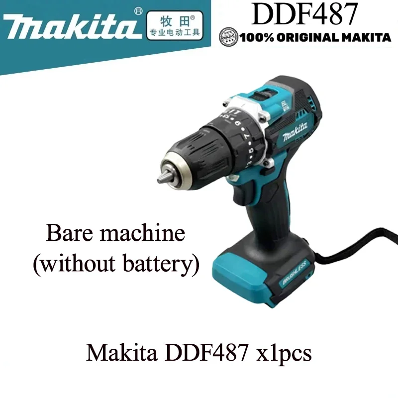 Electric Goddess DDF487 Brushless Impact Drill Cordless Electric Driver Multifunctional Power Tool For 18V Makita Battery
Electric Goddess DDF487 Brushless Impact Drill Cordless Electric Driver Multifunctional Power Tool For 18V Makita Battery