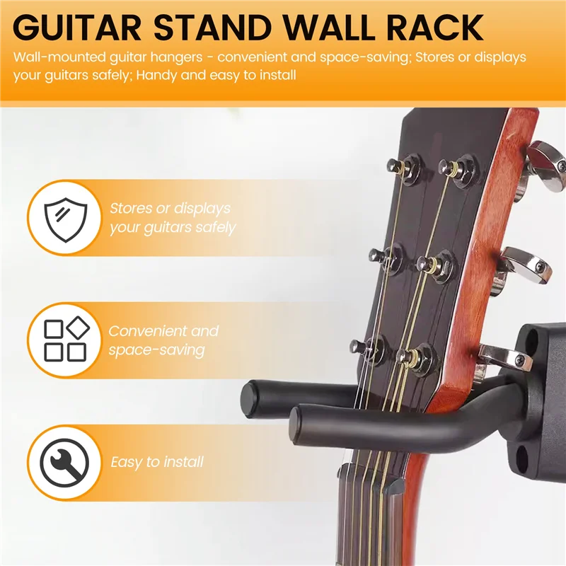 A44M 10Pcs Guitar Stand Guitar Hanger Holder Hook Rack Stand Wall Mount Home Studio Display For Guitar Bass
A44M 10Pcs Guitar Stand Guitar Hanger Holder Hook Rack Stand Wall Mount Home Studio Display For Guitar Bass