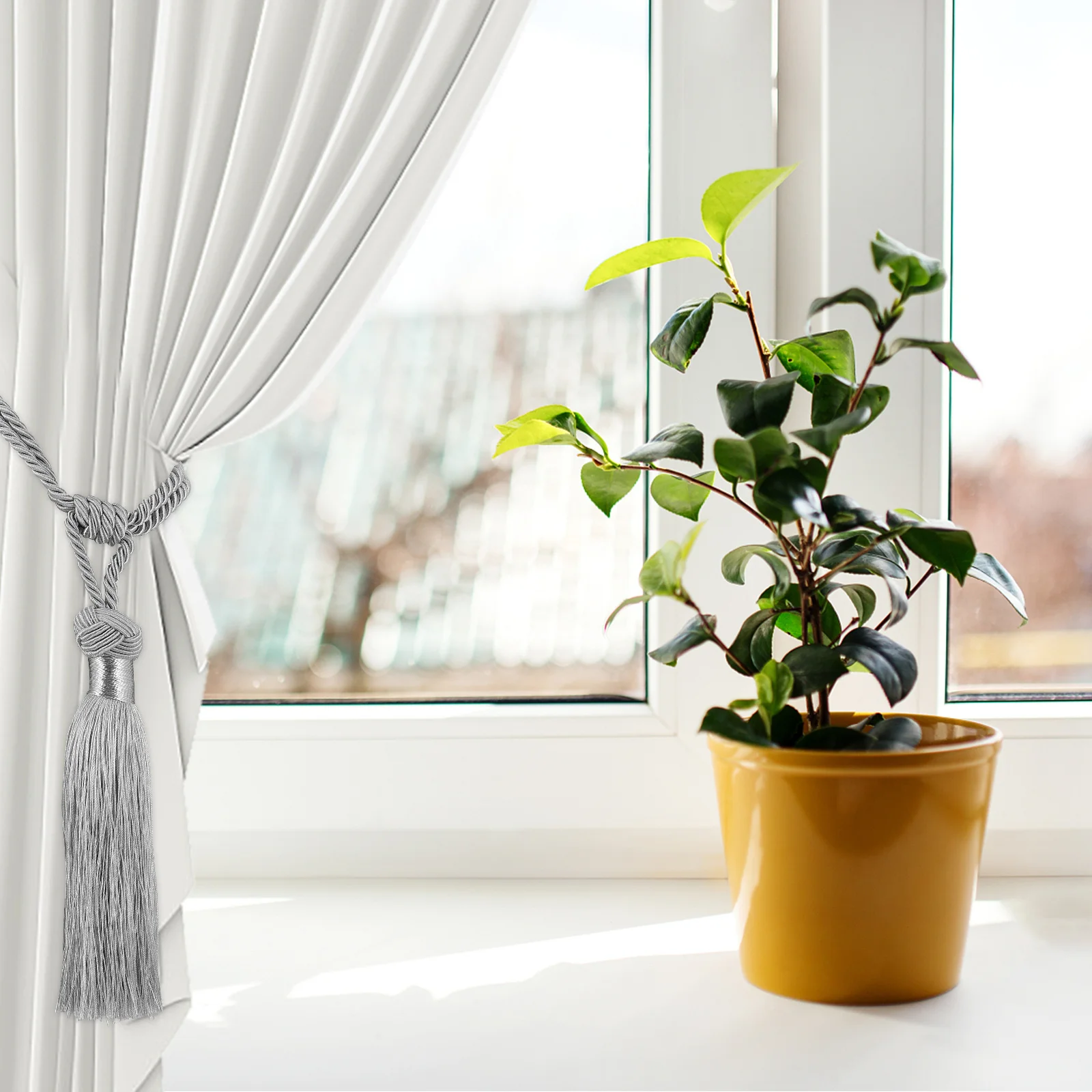 2 Pcs Curtain Tie Rope Decors Curtains Boho Ties Home Tieback Rhinestones Ropes Tiebacks Modern Tassel
2 Pcs Curtain Tie Rope Decors Curtains Boho Ties Home Tieback Rhinestones Ropes Tiebacks Modern Tassel