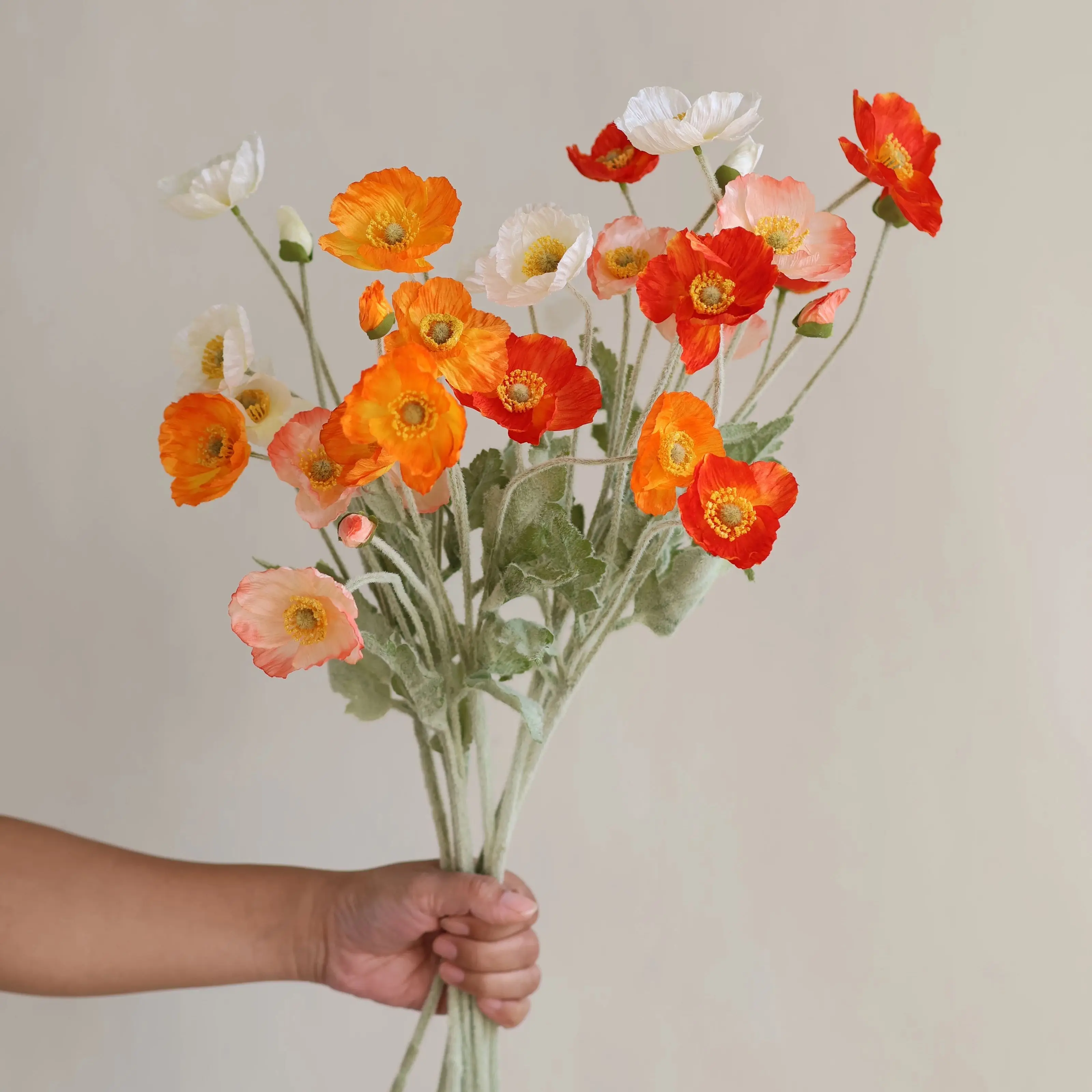 4pcs+ Faux Poppy Flowers-Mix Colors, 23.5" Silk Flower Poppy Branch, DIY Florals/Centerpieces, Wedding/Home/Kitchen/Office Decor
4pcs+ Faux Poppy Flowers-Mix Colors, 23.5" Silk Flower Poppy Branch, DIY Florals/Centerpieces, Wedding/Home/Kitchen/Office Decor