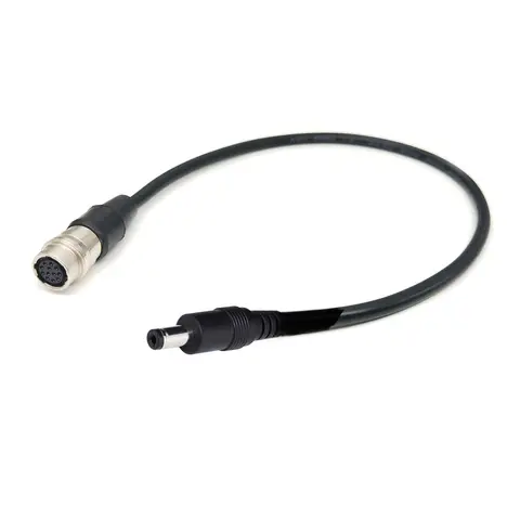 Zoom Servo B4 montaje de lente 1/3 "1/2" 2/3 "Cable de alimentación DC 12V macho hembra a Hirose de 12 pines para Fujinon Canon Nikon Angenieux