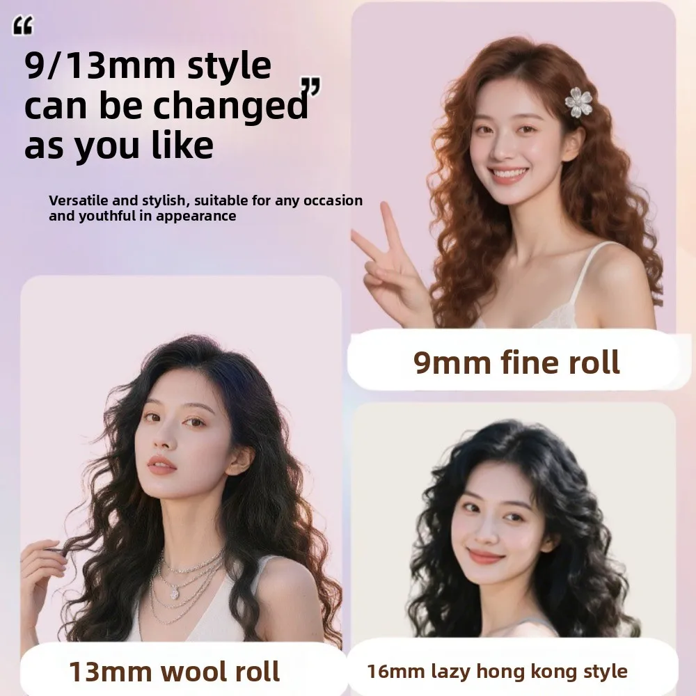 9mm Small Diameter 9mm Curling Iron Stable Temperature Egg Roll Wool Curl Extended Hair Straightener Low Energy Consumption
9mm Small Diameter 9mm Curling Iron Stable Temperature Egg Roll Wool Curl Extended Hair Straightener Low Energy Consumption