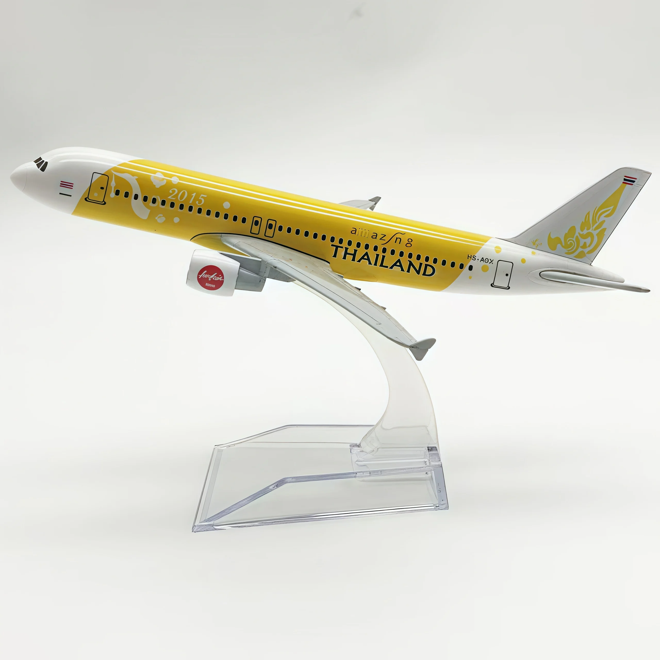 16 cm alloy aircraft model Thailand Asia yellow Airbus 320 static toys sent to friends collection display suitable for children
16 cm alloy aircraft model Thailand Asia yellow Airbus 320 static toys sent to friends collection display suitable for children