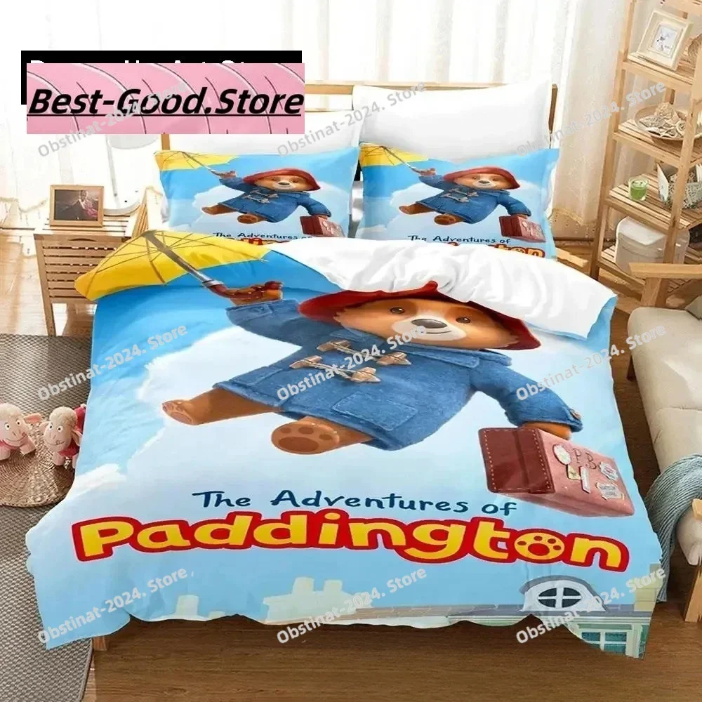 3D Print Cartoon Paddington Bear Bedding Set Boys Girls Twin Queen King Size Duvet Cover Pillowcase Bed boys Adult Bedroom
3D Print Cartoon Paddington Bear Bedding Set Boys Girls Twin Queen King Size Duvet Cover Pillowcase Bed boys Adult Bedroom