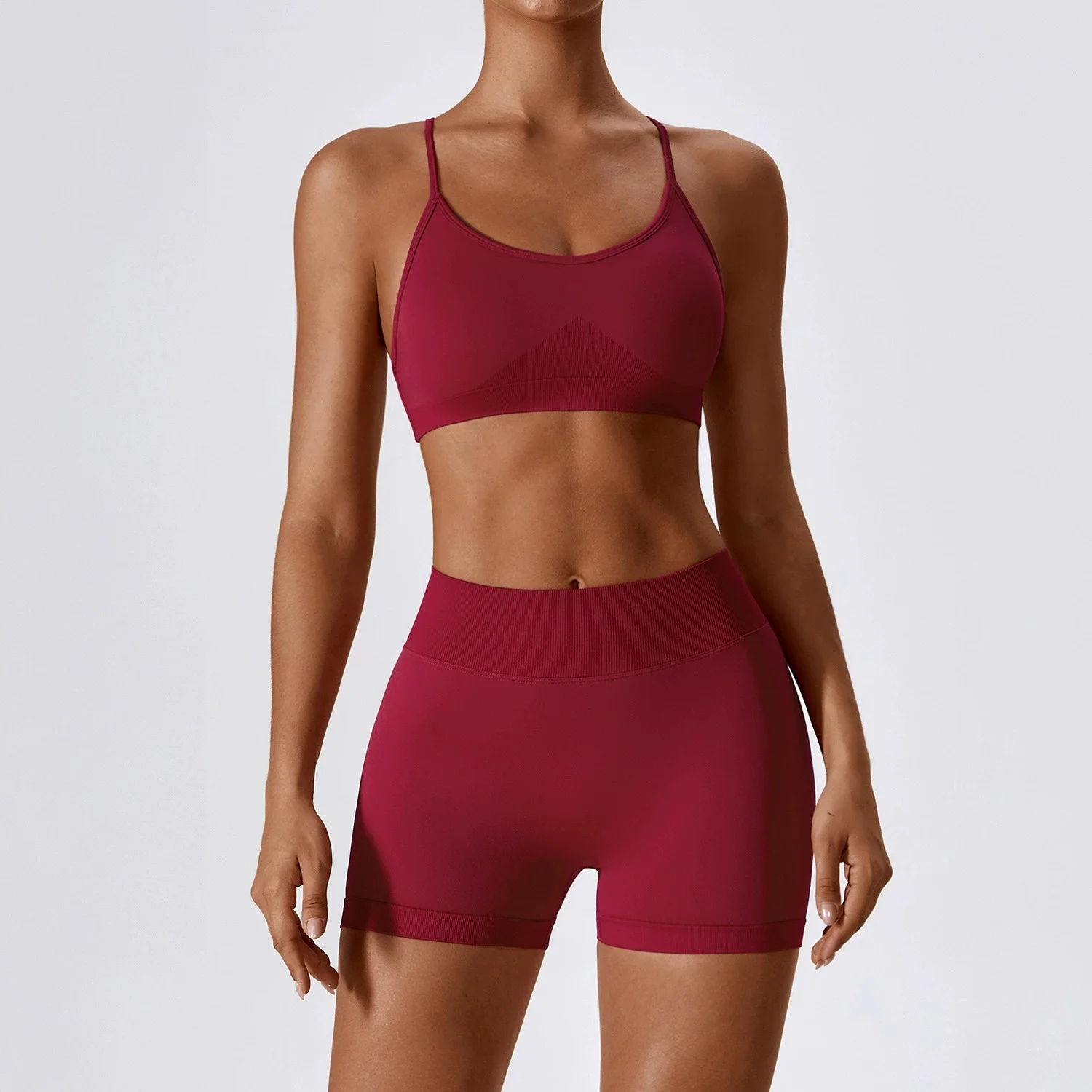 2Pcs Yoga Running Shorts Bra Sport Sets Women Cross Back Bras Top High Waist Shorts Cycling Suit Gym Fitness Worksuit Sportswear
2Pcs Yoga Running Shorts Bra Sport Sets Women Cross Back Bras Top High Waist Shorts Cycling Suit Gym Fitness Worksuit Sportswear