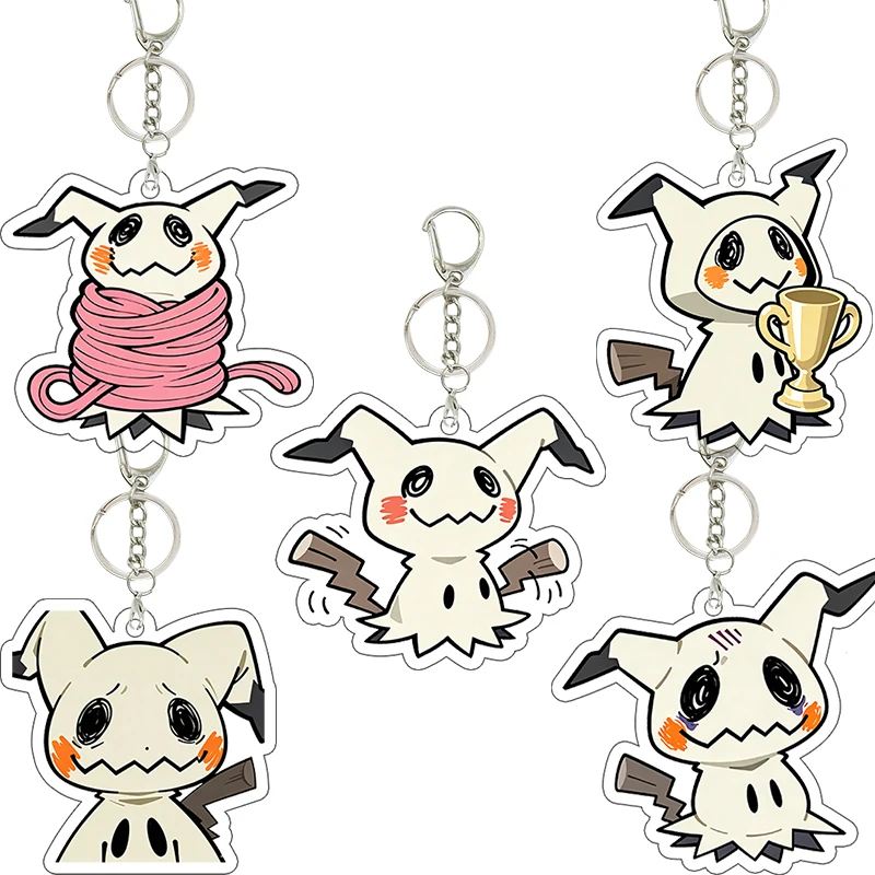 Mimikyu Anime Cartoon Pocket Monsters Acrylic Keychain Backpack Hanging Ornaments Girl Kawaii Hot Style Decoration Birthday Gift
Mimikyu Anime Cartoon Pocket Monsters Acrylic Keychain Backpack Hanging Ornaments Girl Kawaii Hot Style Decoration Birthday Gift